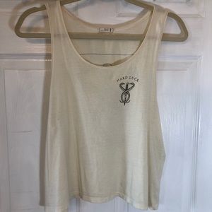 Cropped Muscle Tank